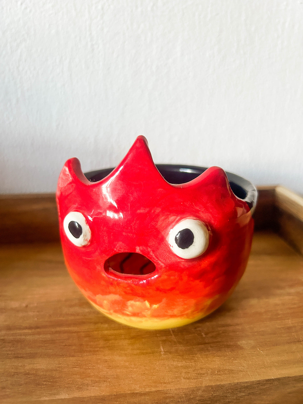 Calcifer Yarn Bowl #3