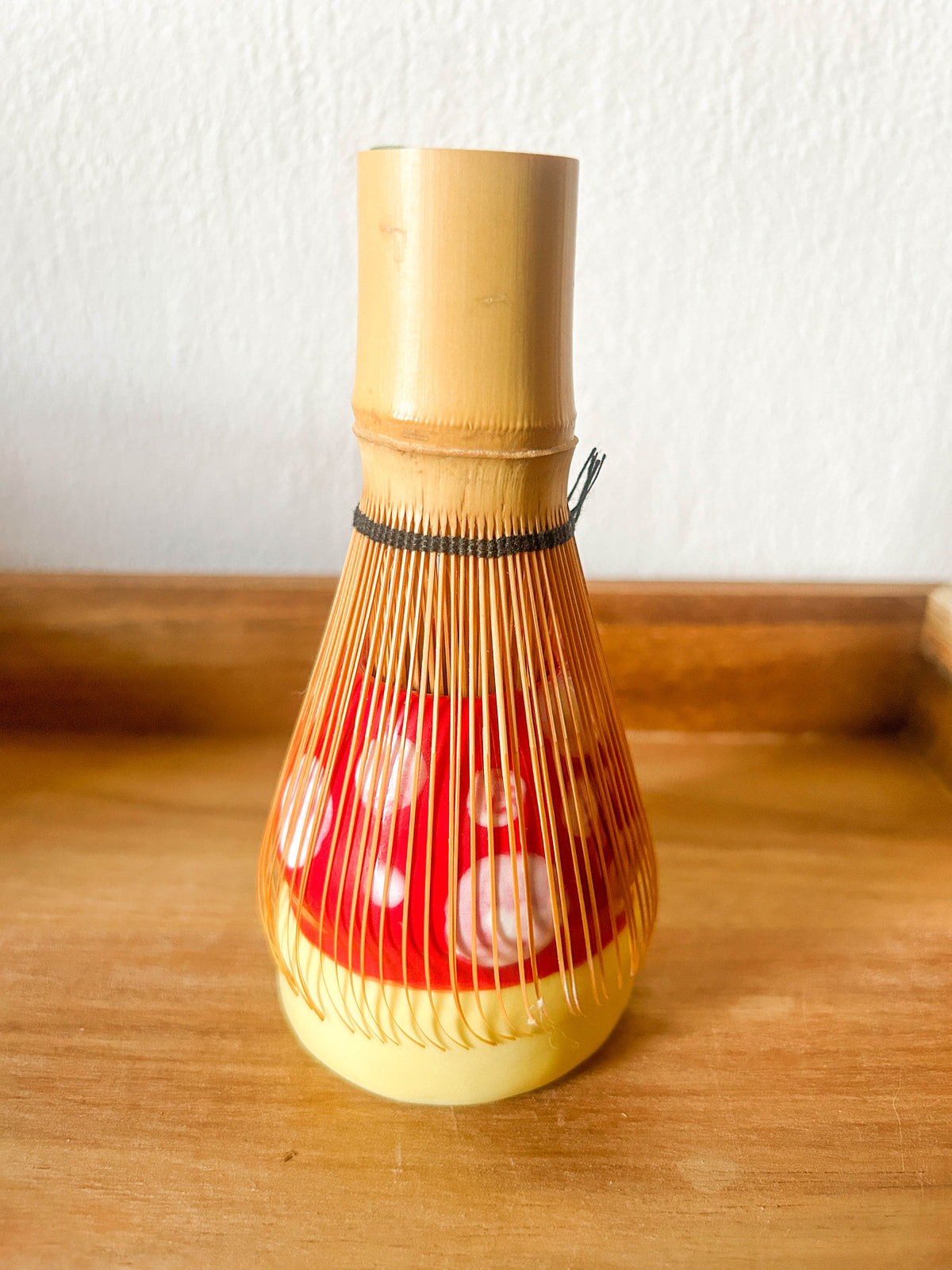 Red Mushroom Matcha Whisk Holder