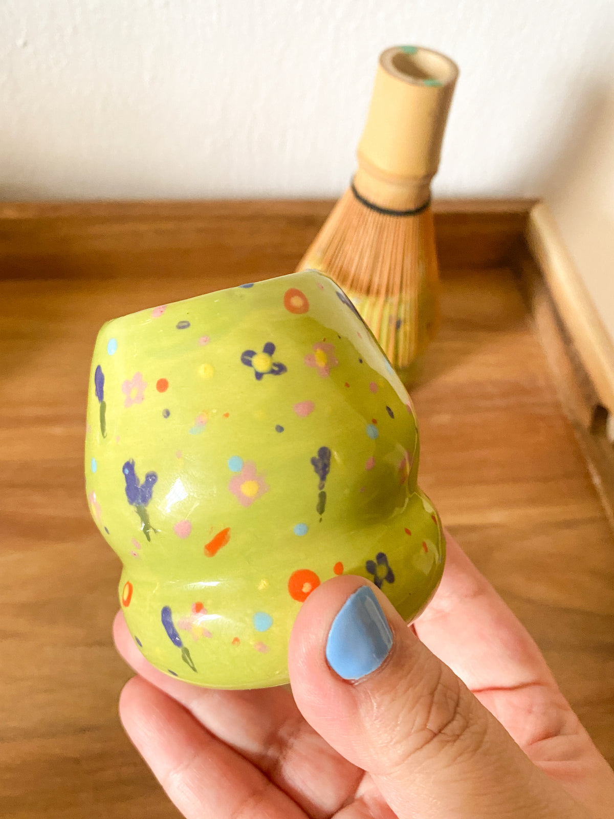 Dreamy Meadow Matcha Whisk Holder