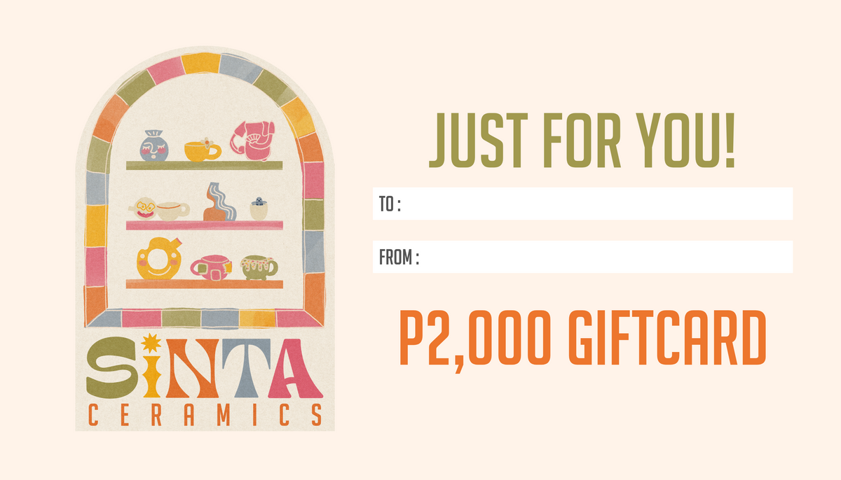 Sinta Ceramics Gift Card